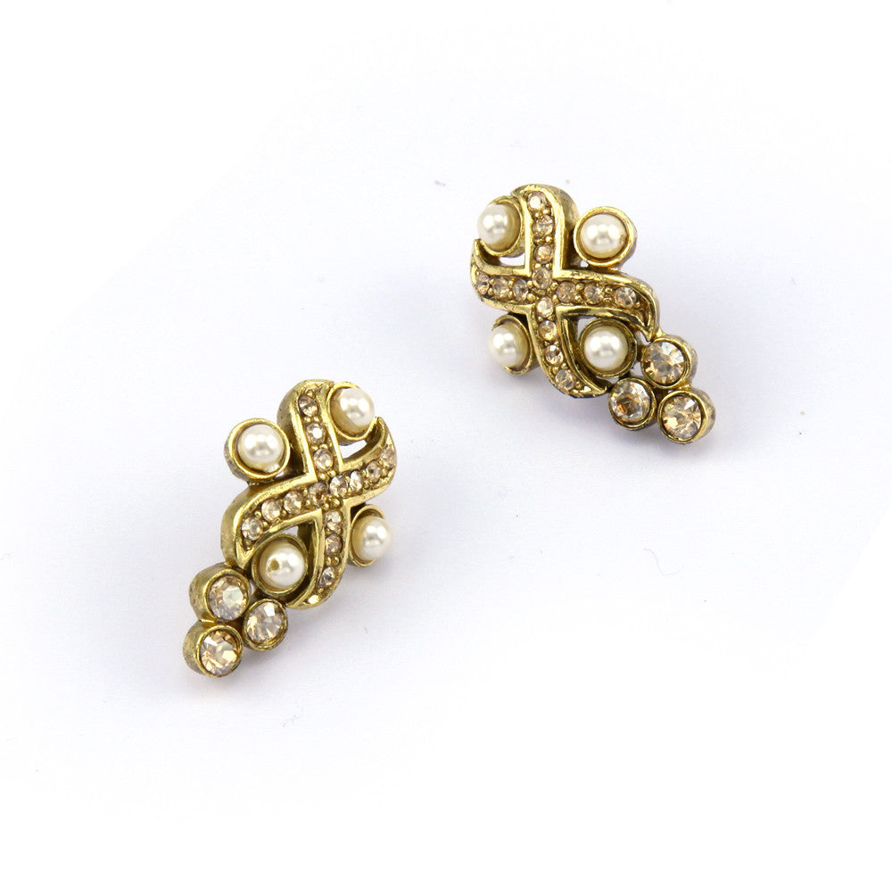 Zareen Cross Earrings